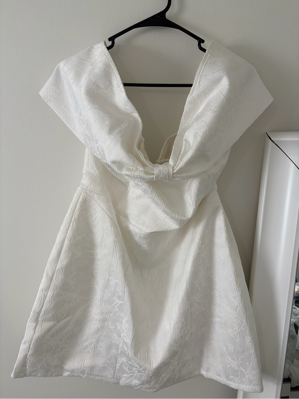 Hello Molly White Mini Wedding Dress